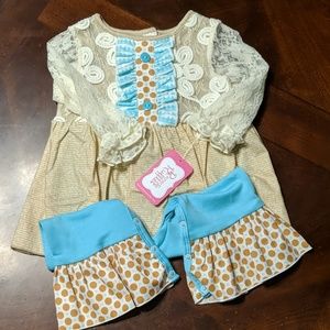 Ricrac Skirted Romper